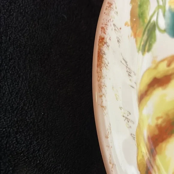 PIER 1 PUMPKIN PATCH PLATE - Picture 7 of 9